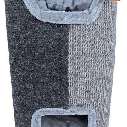 AnimalstoreXL Boon Krab Klimmeubel 2 Gaats Grijs Zwart 75cm