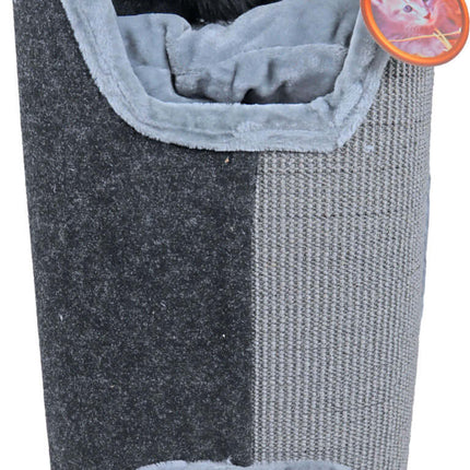 AnimalstoreXL Boon Krab Klimmeubel 2 Gaats Grijs Zwart 75cm