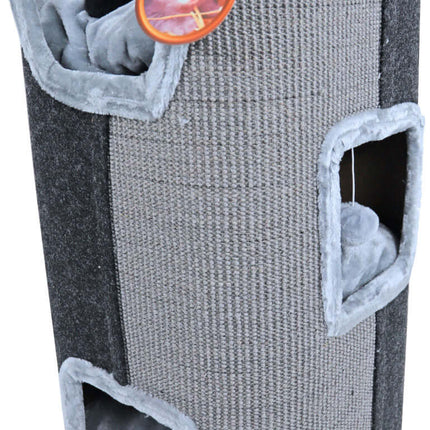 AnimalstoreXL Boon Krab Klimmeubel 2 Gaats Grijs Zwart 75cm