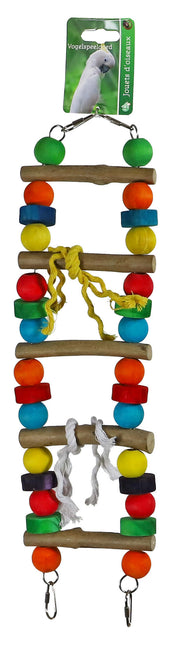 AnimalstoreXL Boon Ladder Brug Buigbaar met Houten Klossen 50cm