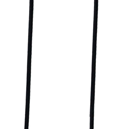 AnimalstoreXL Boon Vastleglijn Gecoat Staaldraad Zwart 55cm