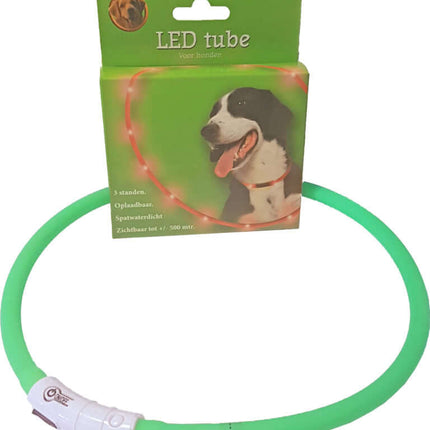 AnimalstoreXL Boon Ledtube Usb Oplb. Vrstb. Groen 20-70cm