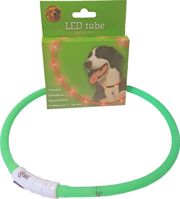AnimalstoreXL Boon Ledtube Usb Oplb. Vrstb. Groen 20-70cm