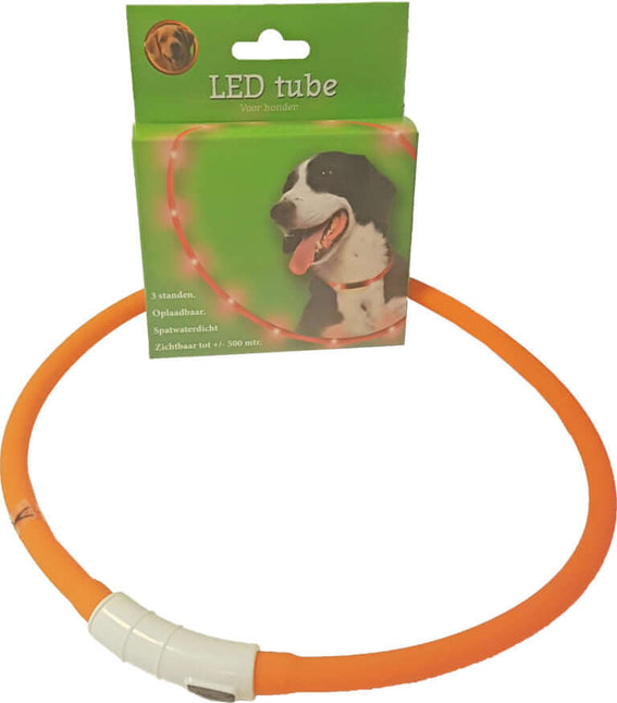 AnimalstoreXL Boon Ledtube Usb Oplb. Vrstb. Oranje 20-70cm