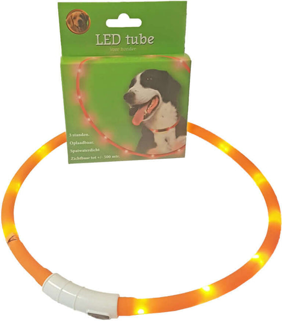 AnimalstoreXL Boon Ledtube Usb Oplb. Vrstb. Oranje 20-70cm
