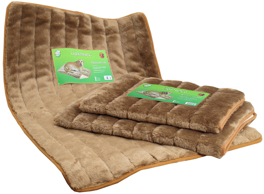 AnimalstoreXL Boon Ligkussen Pluche A. Slip Bruin 107x70cm