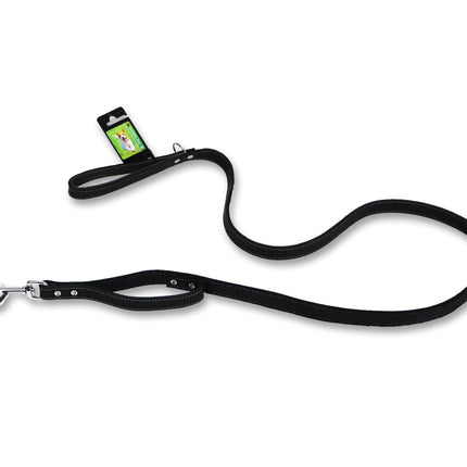 AnimalstoreXL Boon Lijn Me Soft Zwart Grijs 20mm 150cm