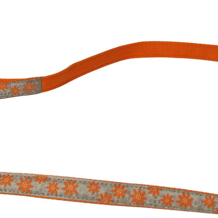 AnimalstoreXL Boon Lijn Nyl PU Reflect. Oranje 10mm 130cm