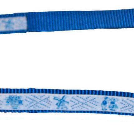 AnimalstoreXL Boon Lijn Nylon Delftsblauw 25mm 100cm