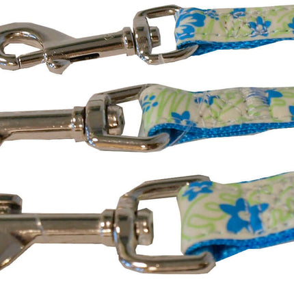 AnimalstoreXL Boon Lijn Nylon PU Glow Blauw 10mm 130cm