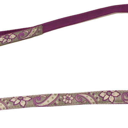 AnimalstoreXL Boon Lijn Nylon PU Reflect. Paars 10mm 130cm