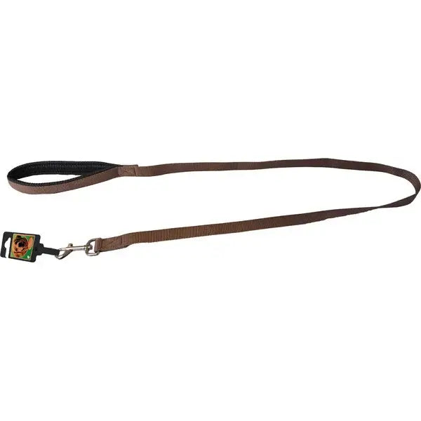 AnimalstoreXL Boon Lijn Nylon Sp enkel Bruin 15mm 130cm