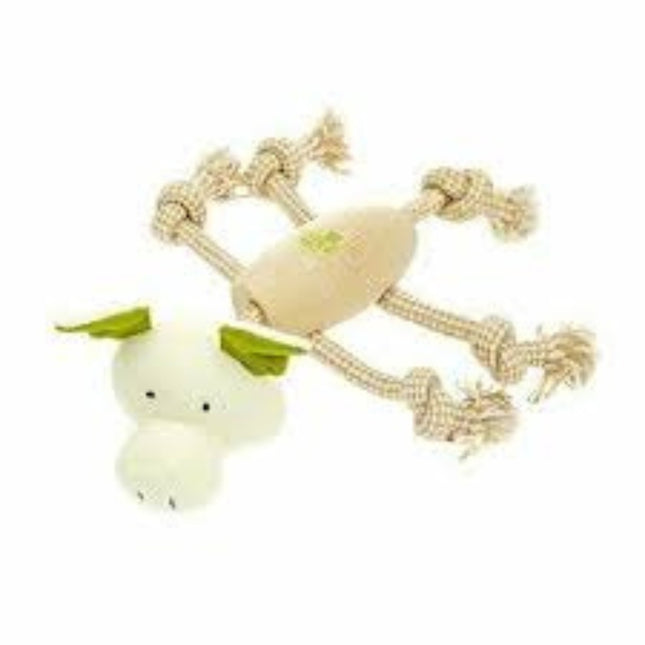 Boon Leeuw Holz Natural mit Seil 30cm