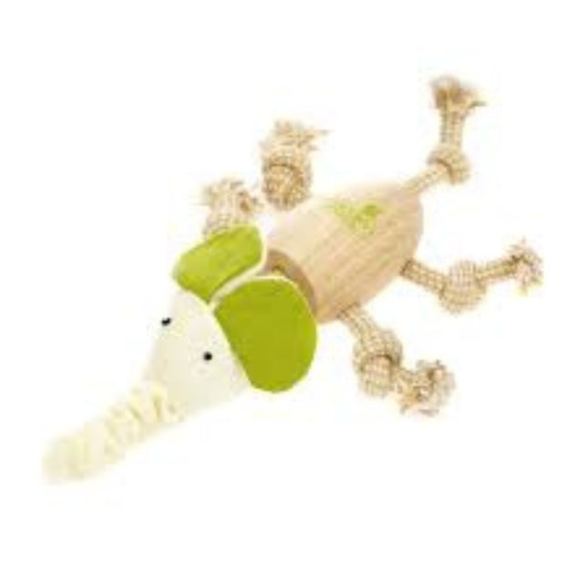 Boon Leeuw Holz Natural mit Seil 30cm