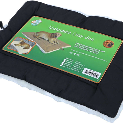 AnimalstoreXL Boon Ligkussen Cozy Duo Antr. Wit 58x42cm