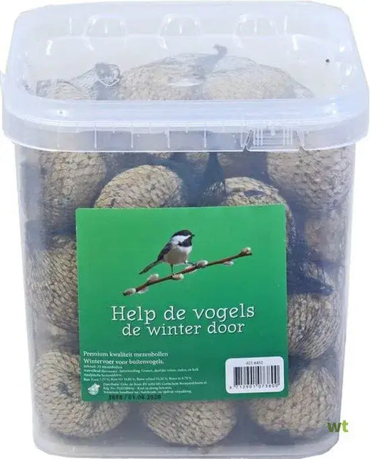 AnimalstoreXL Boon Mezenbol In Net 4-Seizoenen Emmer 35 stuks