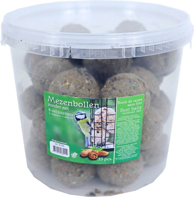 AnimalstoreXL Boon Mezenbol Zonder Net 4-Seizoenen Emmer 35 stuks