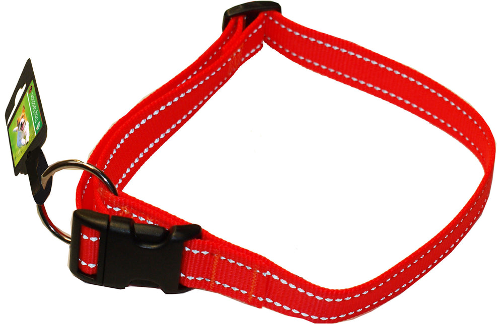 AnimalstoreXL Boon Halsband Nylon Verstelb.Or Refl.25 45-70