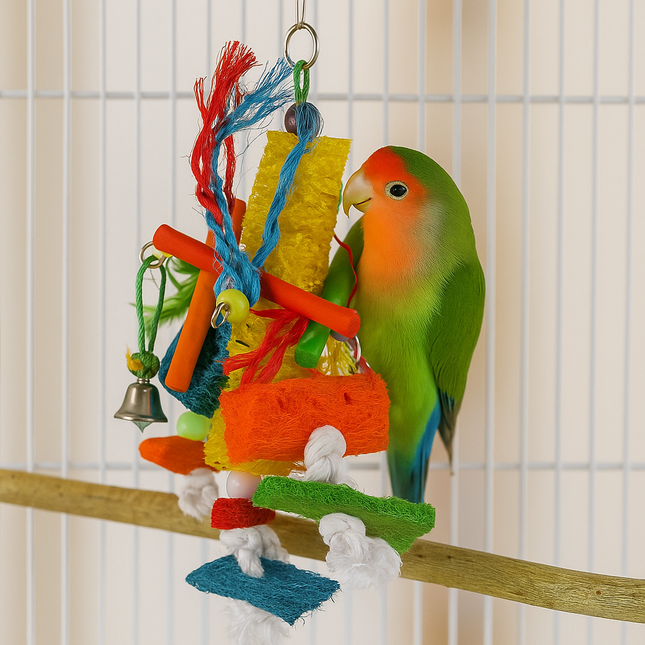 Boon Loofahfest mit Metallglocke 25cm