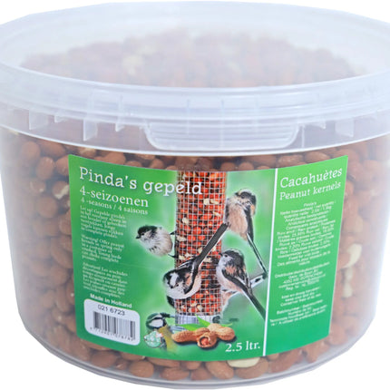 AnimalstoreXL Boon Pindas Gepeld 4-Seizoenen Emmer 2.5 liter