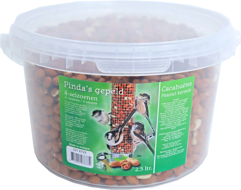 AnimalstoreXL Boon Pindas Gepeld 4-Seizoenen Emmer 2.5 liter