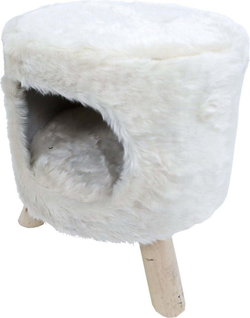 Boon Poef Rund mit Loch Plüsch 42x50cm