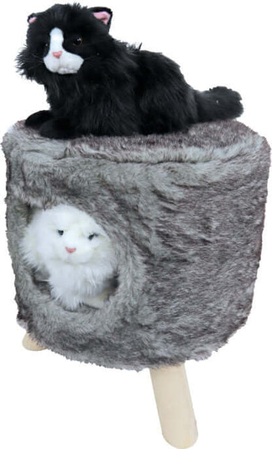 Boon Poef Rund mit Loch Plüsch 42x50cm