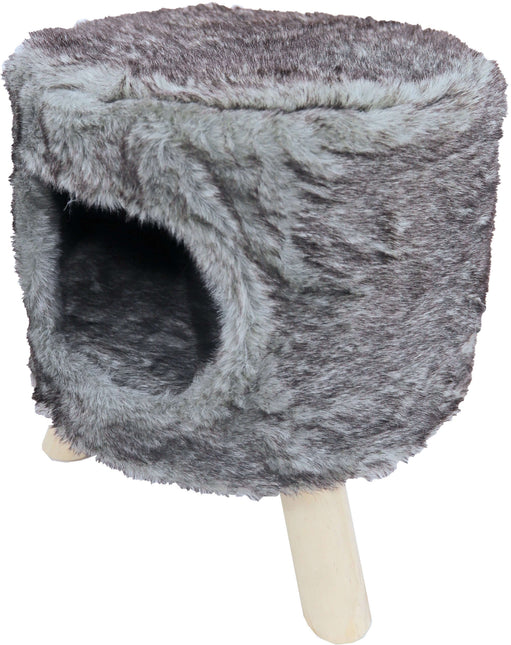 Boon Poef Rund mit Loch Plüsch 42x50cm