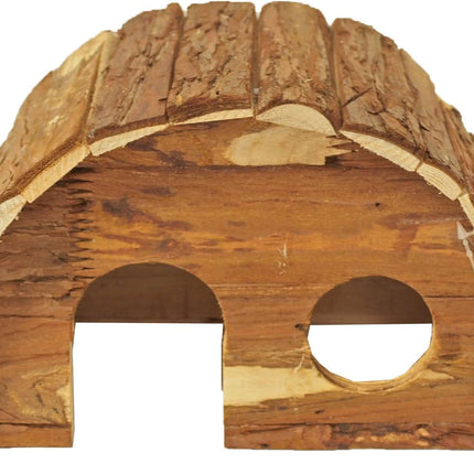 AnimalstoreXL Boon Knaagdierhuis Halfrond Natural M 25cm