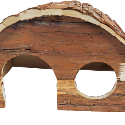 AnimalstoreXL Knaagdierhuis Halfrond Natural L 36cm