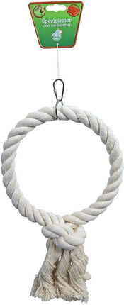AnimalstoreXL Boon Touwring Katoen Large 1-Ring 27cm