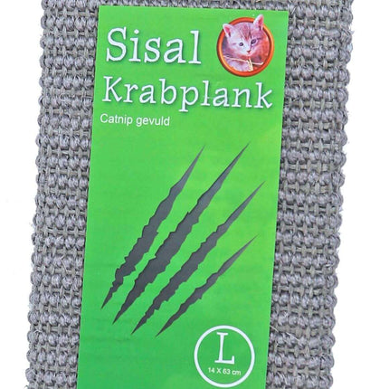 AnimalstoreXL Boon Krabplank Sisal met Catnip Large 14x63cm
