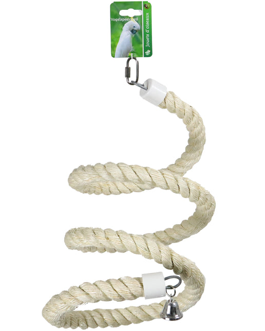 AnimalstoreXL Boon Spiraaltouw Uitrekbaar 50cm met Bel