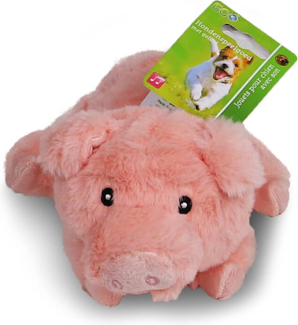 AnimalstoreXL Boon Varken Pluche Eco met Piep 22cm