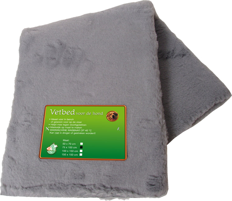 AnimalstoreXL Vetbed Grijs 75x100cm