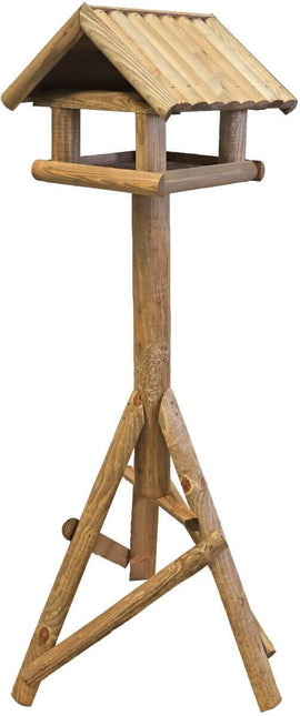 AnimalstoreXL Boon Voederhuis Bruin Huismodel Ribdak