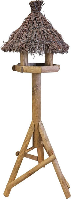 AnimalstoreXL Boon Voederhuis Bruin Rond Tenen Dak