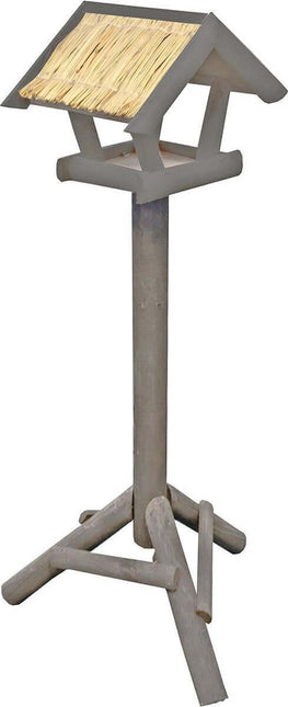 AnimalstoreXL Boon Voederhuis Grijs Mini Stro Dak