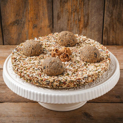 AnimalstoreXL Boon Voedertaart met Mezenbollen 24cm