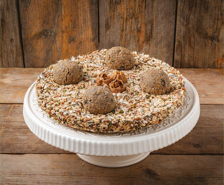 AnimalstoreXL Boon Voedertaart met Mezenbollen 24cm