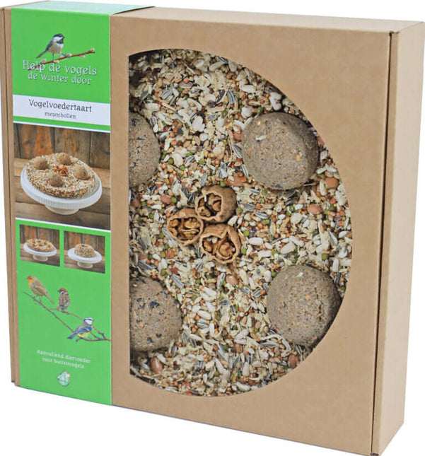 AnimalstoreXL Boon Voedertaart met Mezenbollen 24cm