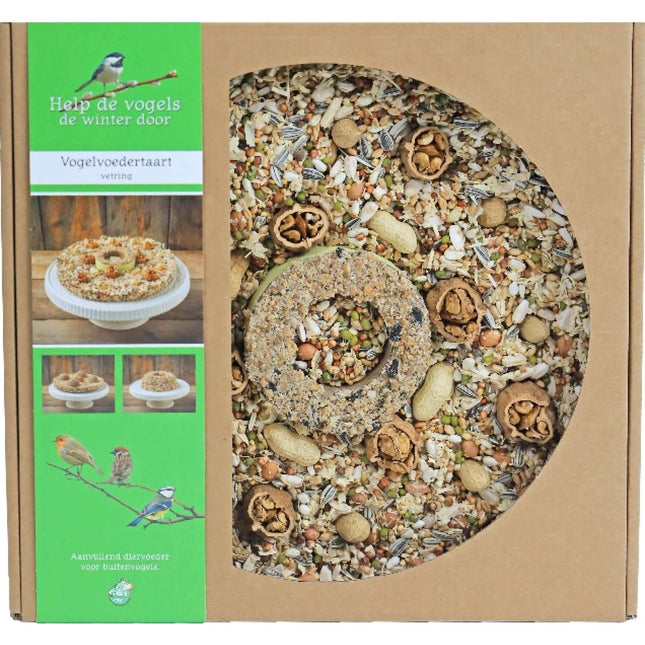 AnimalstoreXL Boon Voedertaart met Vetring 24cm