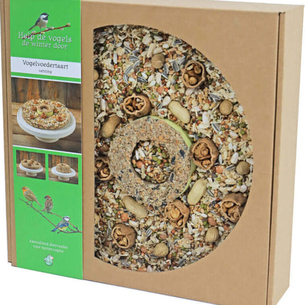 AnimalstoreXL Boon Voedertaart met Vetring 24cm