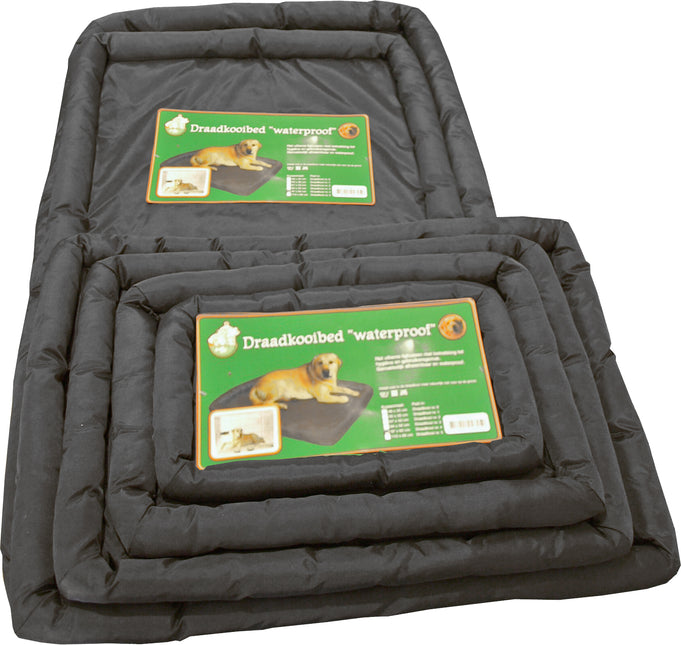 Boon Draadkooibed Wasserdicht Schwarz 48X25cm - 55x35cm - 67x43cm