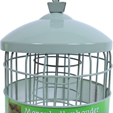 AnimalstoreXL Mezenbhou.Met.Kl.Vogels Grijs/Grn Small