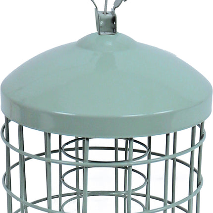 AnimalstoreXL Mezenbhou.Met.Kl.Vogels Grijs/Grn Small