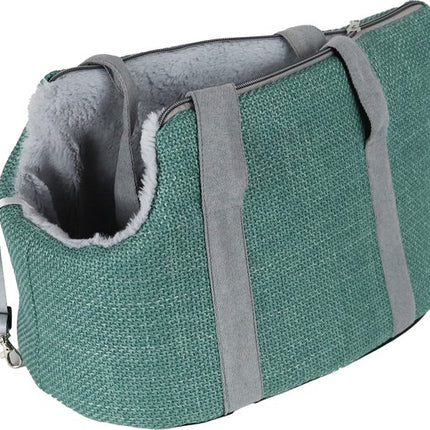 AnimalstoreXL Boony Draag tas Linnenlook met Draagband 46cm