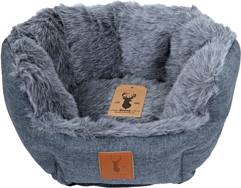 AnimalstoreXL Boony Est1941 Mand Badger Grey 40cm