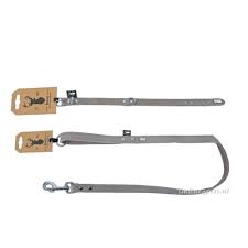 Boony Est1941 Halsband Leder Sand 10mm 25cm