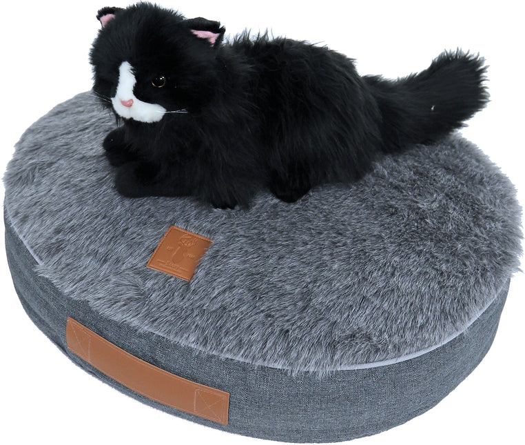 AnimalstoreXL Boony Est1941 Dubbelzijdig Kussen 'Dreamer Badger Grey' 55x45cm